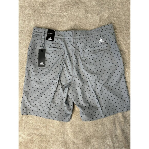 Adidas Men's ULTIMATE 365 Adidas Badge of Sport Print Logo Golf Shorts 38 - Picture 5 of 14